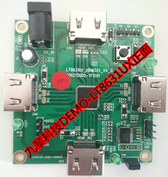 LT8631UX-HDMI/DVI 2.0 3切1模擬開關(guān),多輸入顯示,獨(dú)立切換臺(tái)